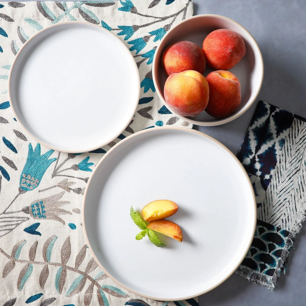 Gibson Home 18-Piece Everyday Essential Coupe Dinnerware Set - USA MEGA SHOP