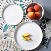 Gibson Home 18-Piece Everyday Essential Coupe Dinnerware Set - USA MEGA SHOP