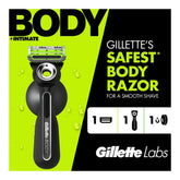 GilletteLabs Body + Intimate Razor For Men