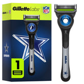 GilletteLabsOfficialCowboysLicensedRazorforMen_1Handle_1BladeRefill8 - USA Mega Shop