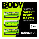 GilletteLabsRazorBladeRefillsforBody_Intimate_3Count10 - USA Mega Shop