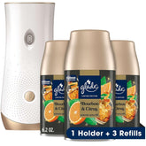 Glade Automatic Spray Air Freshener, Pumpkin & Ginger, 1 Device + 3 Refills - USA MEGA SHOP