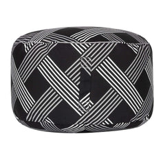 Global Grid Pouf - USA MEGA SHOP