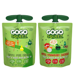 GoGo SqueeZ Disney's Lilo & Stitch Applesauce and Fruit Puree, Tropical Variety Pack, 24 ct. - USA MEGA SHOP