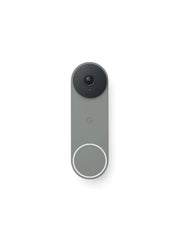 Google Nest Doorbell (Wired, 3rd Gen) - Video Doorbell Camera with 2K Video - Works with Google Home - With Gemini - Hazel