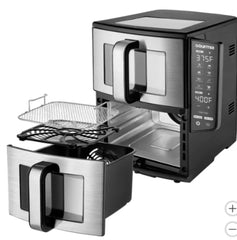 Gourmia 11-QT. Dual Basket Air Fryer with Smart Finish & 4-Layer Cooking - USA MEGA SHOP