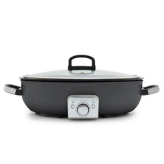 GreenPan Elite Ceramic Nonstick Oval Electric Skillet, 5.5 qt.