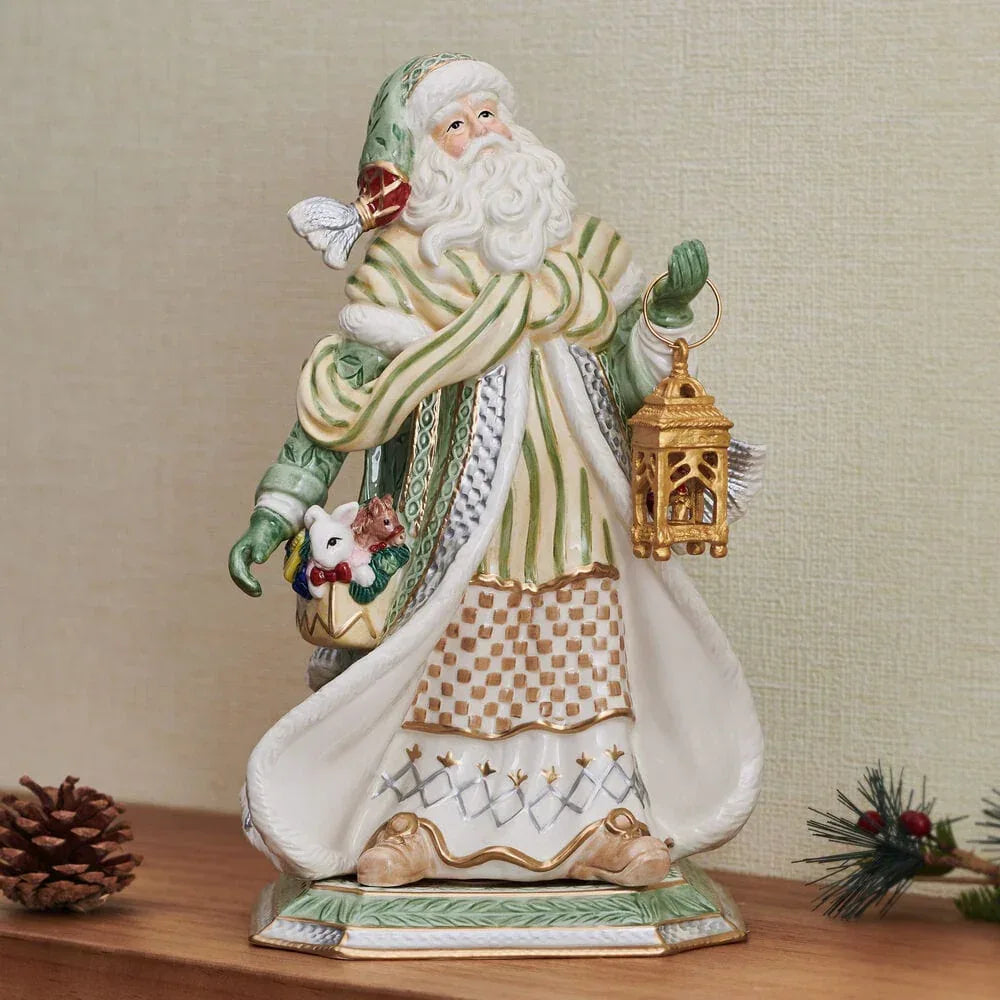 Gregorian Studio Santa Figurine, 13 IN - USA MEGA SHOP
