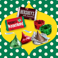 HERSHEY'S Christmas Assorted Chocolate Candy, 130 pcs. - USA MEGA SHOP