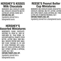 HERSHEY'S Christmas Assorted Chocolate Candy, 130 pcs.