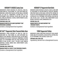HERSHEY'S Christmas Assorted Mint Flavored Candy, 83.82 oz. - USA MEGA SHOP