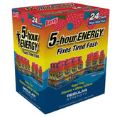 5-hour Energy Shot, Regular Strength, Berry, 1.93 fl. oz, 24 Count - USA MEGA SHOP