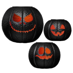 Halloween Metal Pumpkin Lanterns, Set of 3 - USA MEGA SHOP