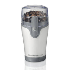 Hamilton Beach Fresh Grind Electric Coffee Grinder, White - USA MEGA SHOP
