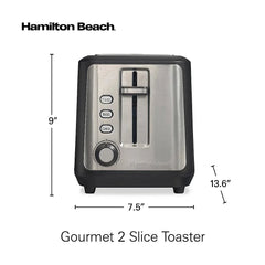 Hamilton Beach Gourmet 2-Slice Toaster