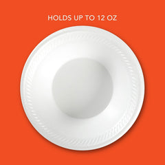 Hefty Supreme Heavyweight Foam Bowls, 12 oz., 300 ct.