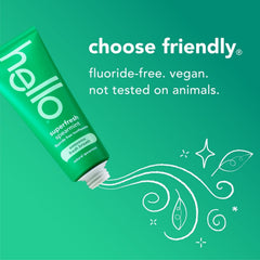 Hello Superfresh Fluoride Free Toothpaste, 5.0 oz., 3 pk.