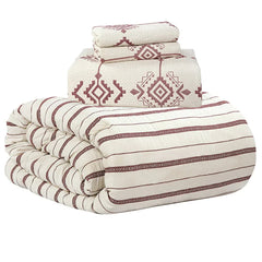 Heritage Threads 4-Piece Coverlet Set with Comforter