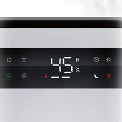 Homedics Premium Warm & Cool Mist Ultrasonic Humidifier, Topfill, 58 Hour Runtime