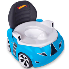 Hot Wheels Blue Race Car Potty Training Toilet, Includes Detachable Seat, Toddlers Ages 12+ Months - USA MEGA SHOP