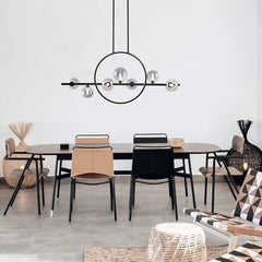 Housemark Luna 8-light LED Island Pendant Light - USA MEGA SHOP