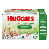 Huggies Natural Care Sensitive Baby Wipes, 1024-count - USA MEGA SHOP