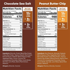 IQ BAR Plant Protein Bar Variety Pack, 12 pk.