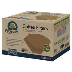 If You Care #4 Unbleached Coffee Filter, 400 ct.