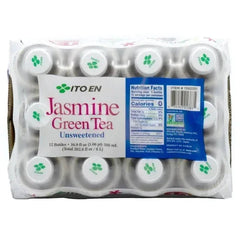 Ito En Jasmine Green Tea, Unsweetened, 16.9 fl oz, 12-count