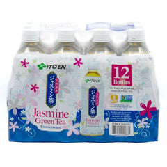 Ito En Jasmine Green Tea, Unsweetened, 16.9 fl oz, 12-count
