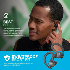 JLab Go Air Sport Bluetooth Earbuds, True Wireless with Charging Case