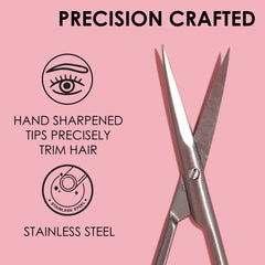 Japonesque Beauty Facial Hair Scissors Stainless Steel