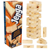 Official Hasbro Games Jenga Game with Digital Die, Wood Block Party Game, Family Games, Holiday Gifts for Kids, 6 and Up - USA MEGA SHOP