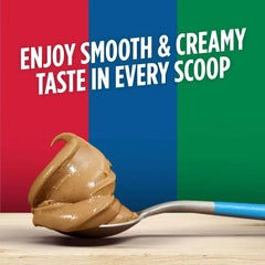 Jif No Added Sugar Creamy Peanut Butter Spread, 33.5 oz - Smooth, Creamy Texture, No Stir Peanut Butter Spread