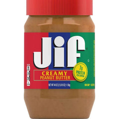 Jif Creamy Peanut Butter, 48 oz., 2 pk.