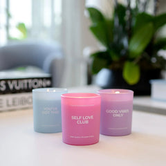 Jill Zarin Home Manifestation Candle, Set of 3, Assorted Colors - USA MEGA SHOP