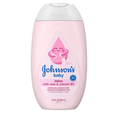 Johnson's Baby Moisturizing Baby Lotion, Coconut Oil & Aloe, 13.6 fl. oz