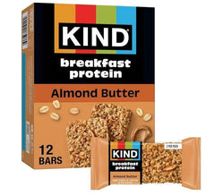 KIND Breakfast Protein Bars, Almond Butter, Healthy Snacks, Gluten Free, 6 Count