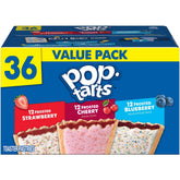 Pop-Tarts Variety Pack Toaster Pastries, Snacks Value Pack, 3.8 lb (36 Count)