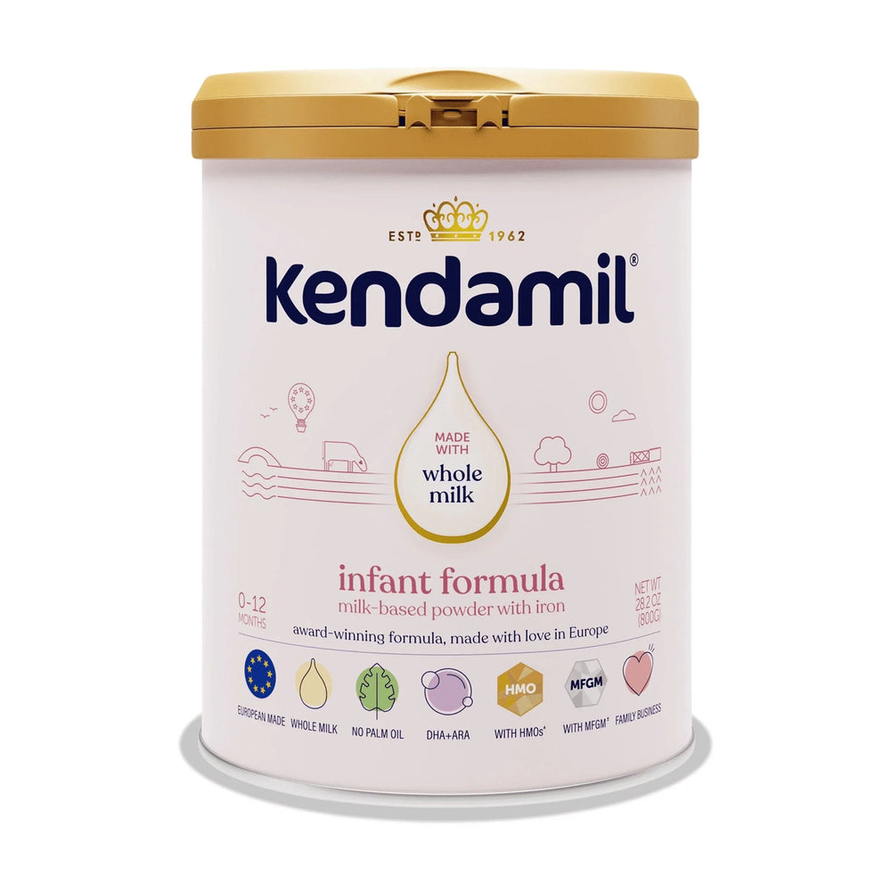 Kendamil European Whole Milk Classic Infant Formula Powder with HMOs, Prebiotics & DHA, 28.2 oz - USA MEGA SHOP