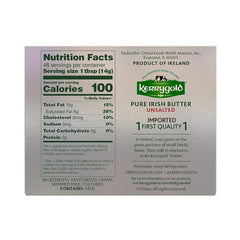 Kerrygold Grass-Fed Pure Irish Unsalted Butter Sticks, 6 ct./4 oz. - USA MEGA SHOP