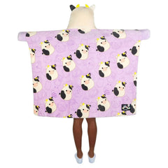 Kids Licensed 40" x 50" Hooded Throw with Sherpa Lining