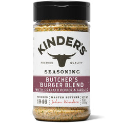 Kinder's Butcher's Burger Blend Seasoning, 9 oz. - USA MEGA SHOP
