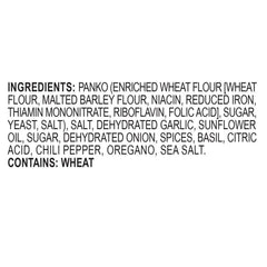 Kinder's Crispy Panko Blend, Italian Herb with Garlic and Sea Salt, 13 oz. - USA MEGA SHOP