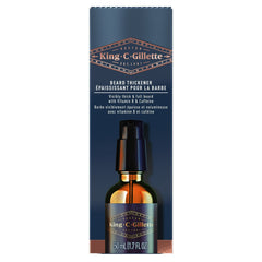 King C. Gillette Beard Thickener Formulated with Vitamin B Complex and Caffeine, 1.7 fl oz