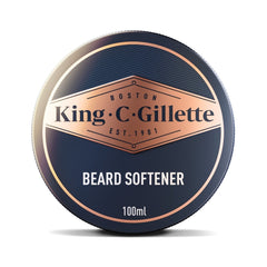 King C. Gillette Men's Soft Beard Balm, 3.4 Ounces
