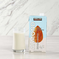 Kirkland Signature, Almond Milk, 1 qt, 12-count - USA MEGA SHOP