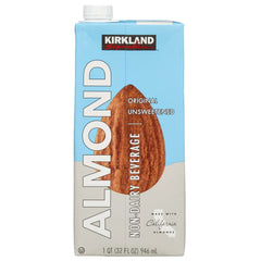 Kirkland Signature, Almond Milk, 1 qt, 12-count - USA MEGA SHOP