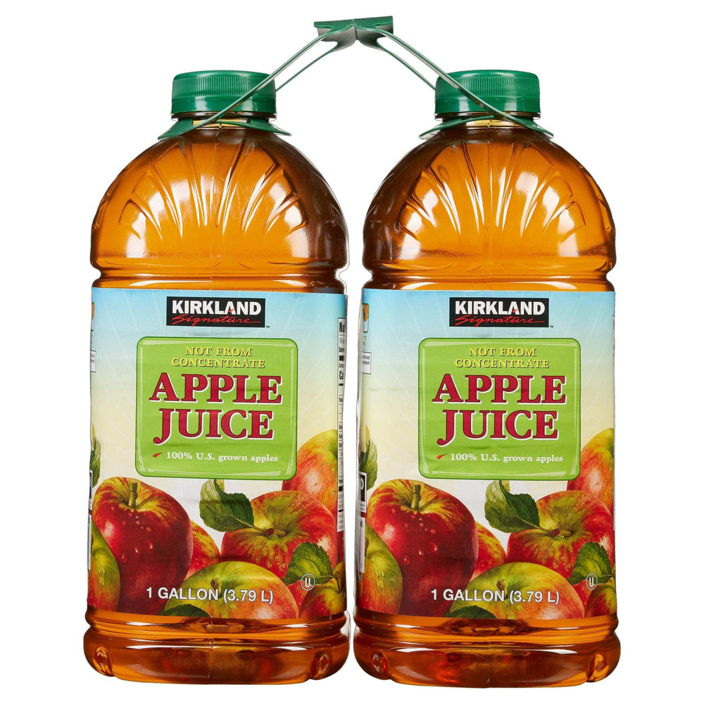 Kirkland Signature, Apple Juice, 128 fl oz, 2-Count - USA MEGA SHOP