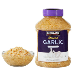 Kirkland Signature, Minced California Garlic, 48 oz - USA MEGA SHOP